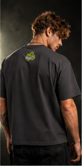 T-shirt  NO RULES  Ton style, tes règles