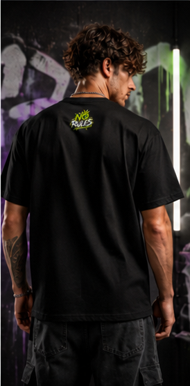 T-shirt  NO RULES  Ton style, tes règles