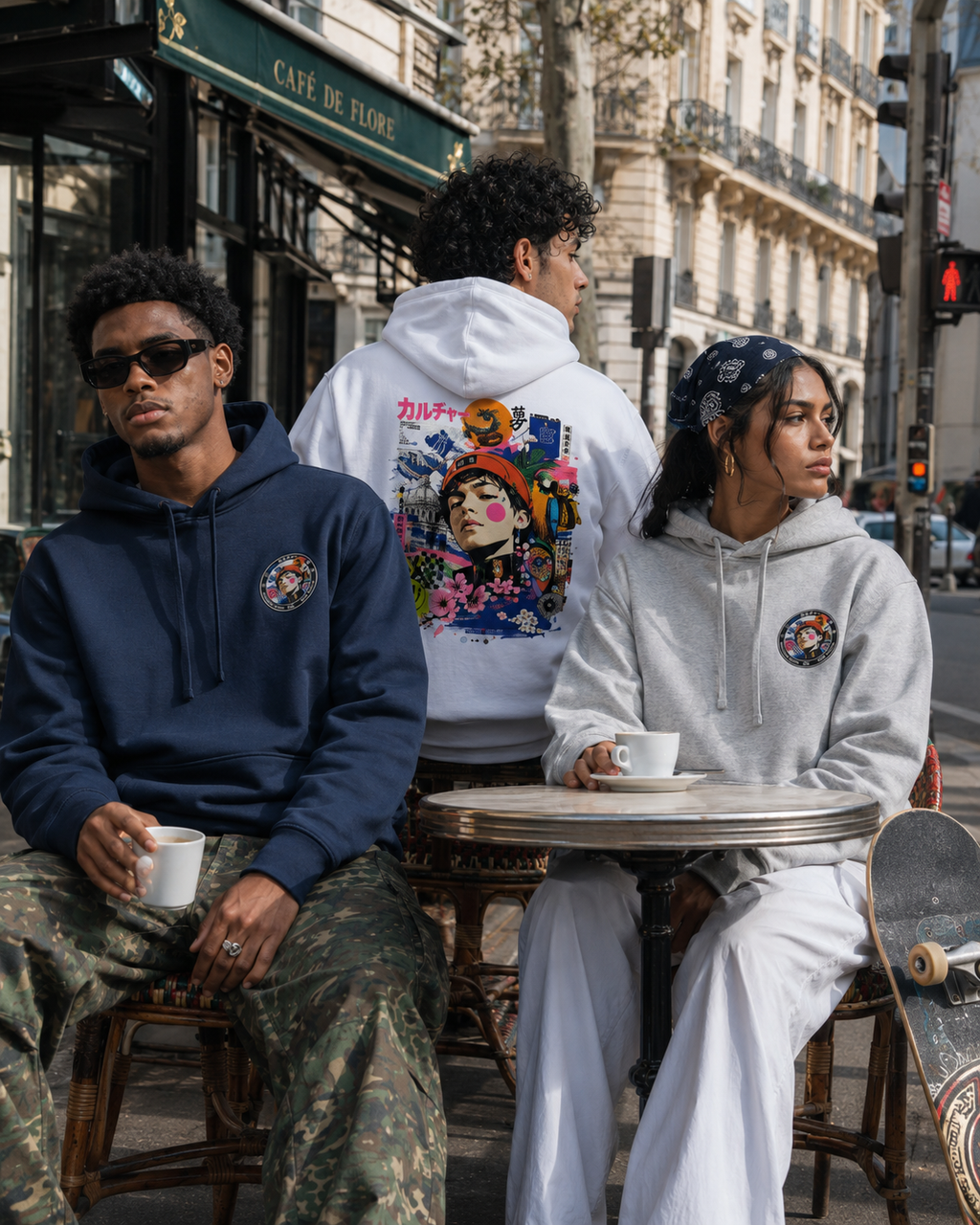 Sweat à Capuche "Urban Culture" – Art Streetwear Japonais
