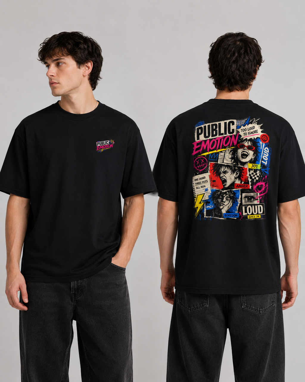 T-shirt PUBLIC EMOTION