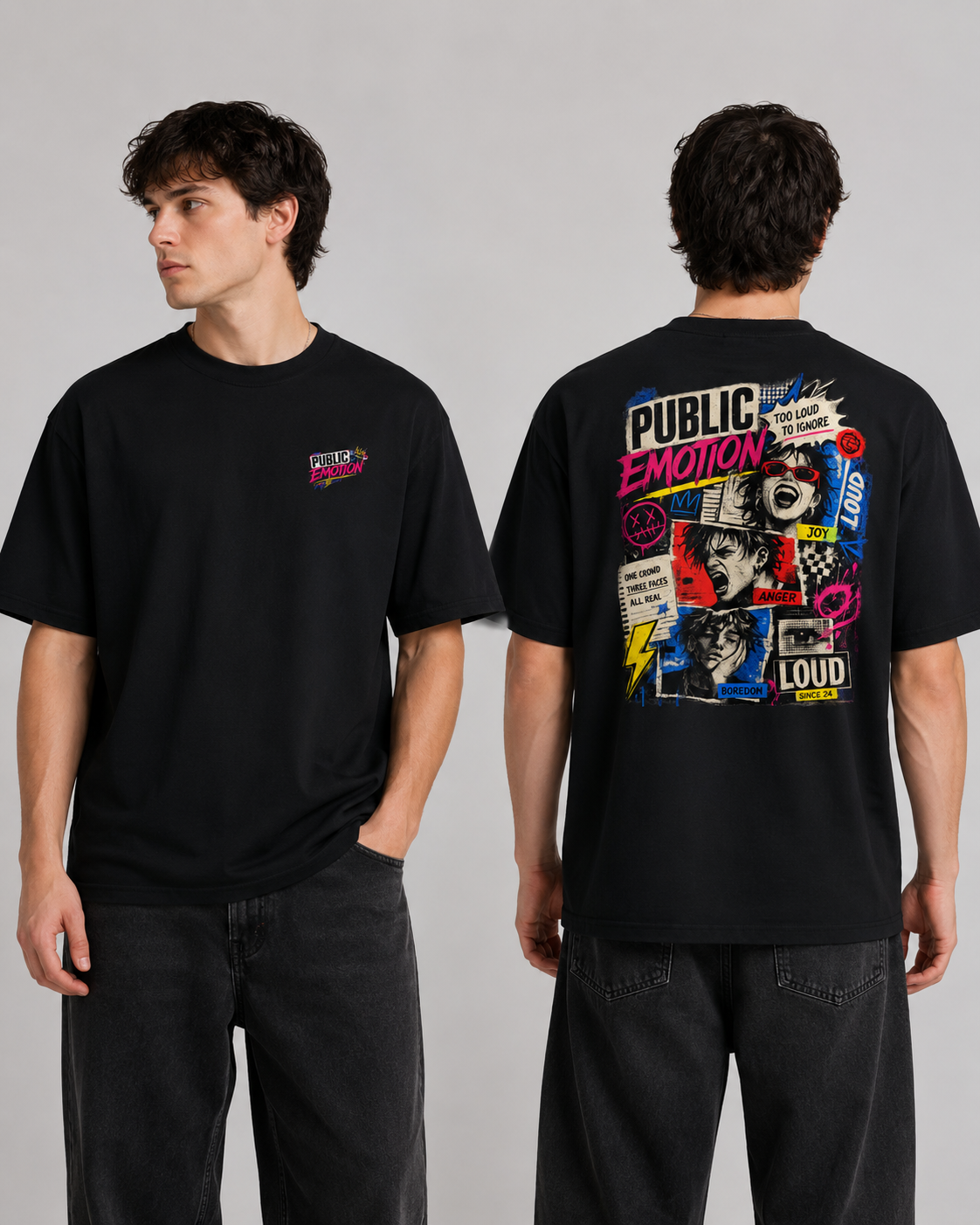 T-shirt PUBLIC EMOTION