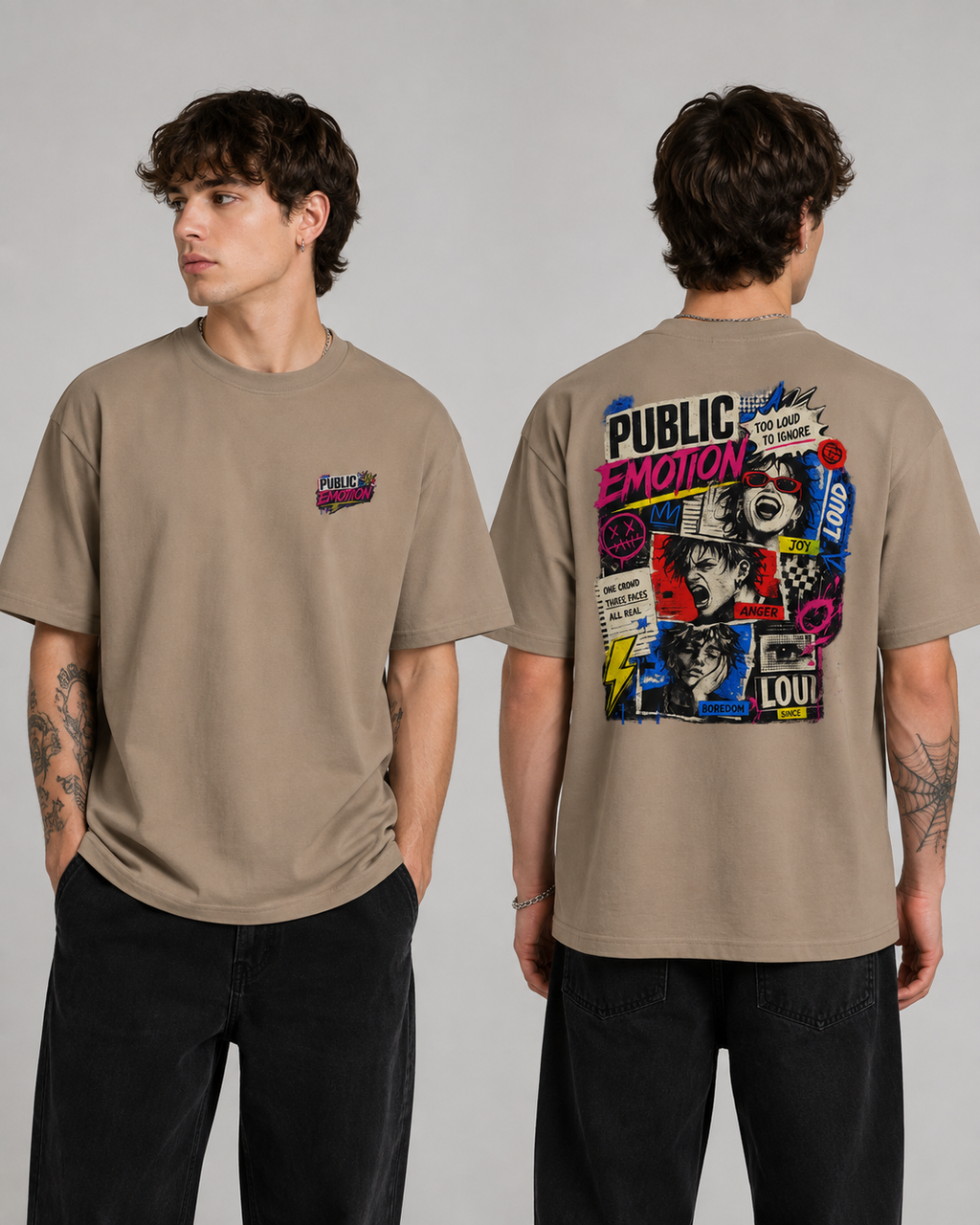 T-shirt PUBLIC EMOTION
