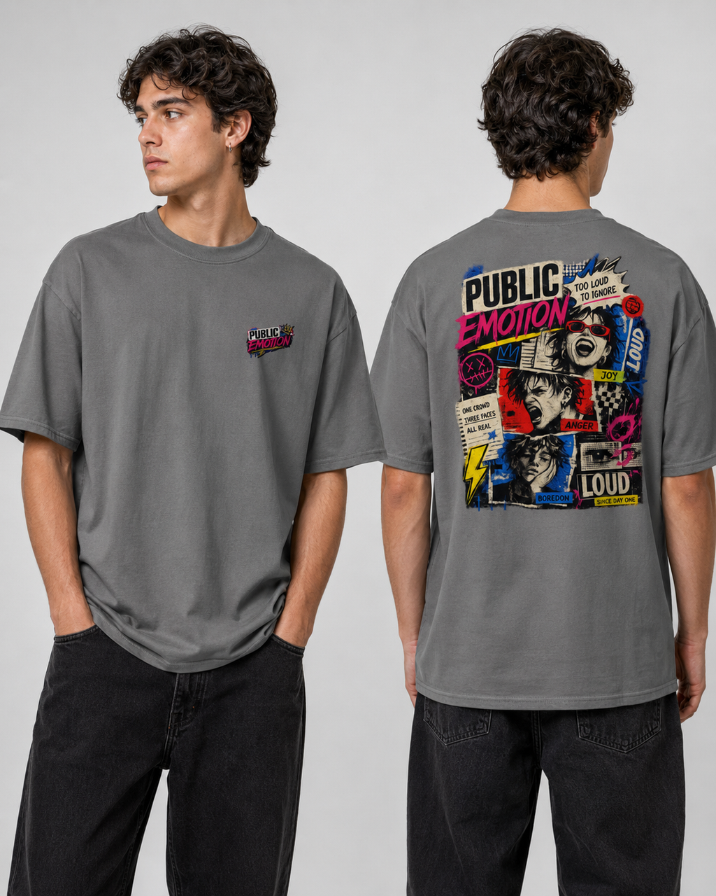 T-shirt PUBLIC EMOTION