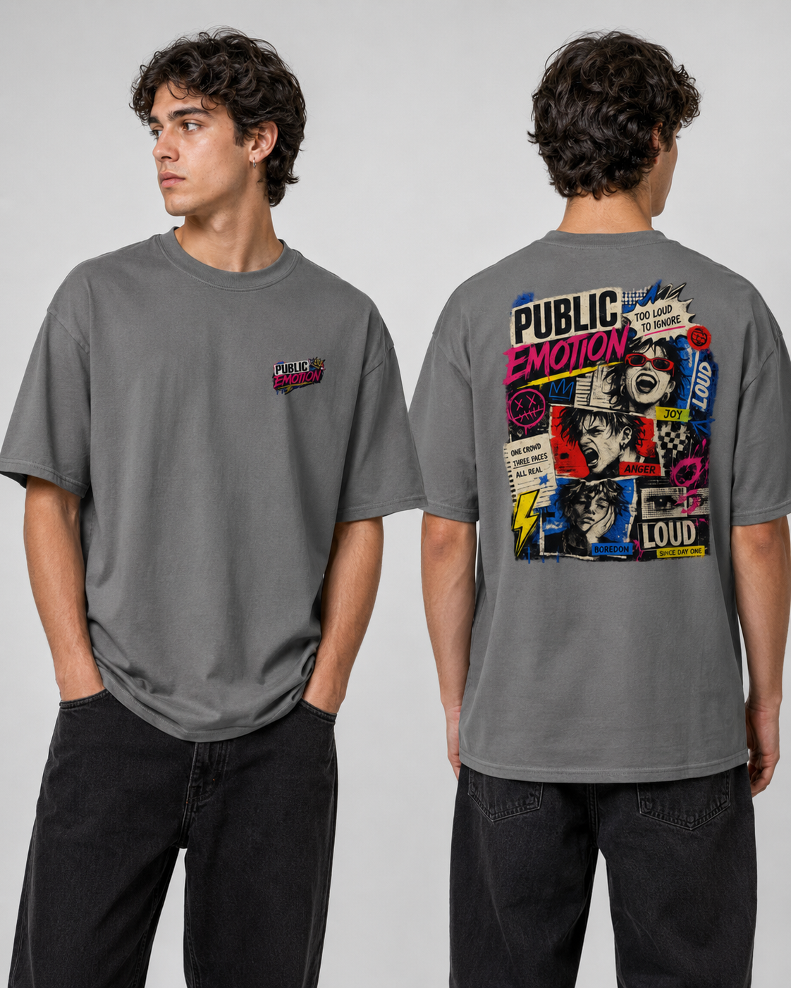 T-shirt PUBLIC EMOTION