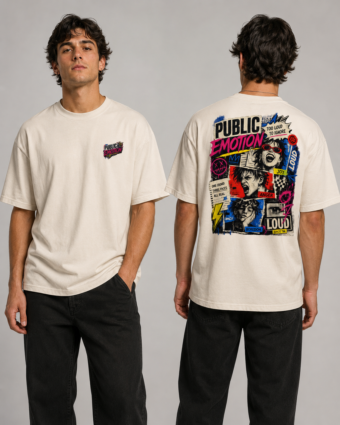 T-shirt PUBLIC EMOTION