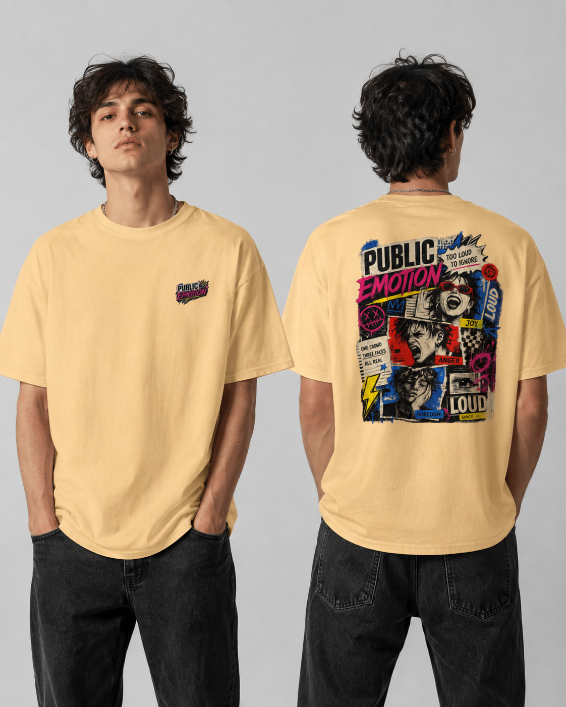 T-shirt PUBLIC EMOTION