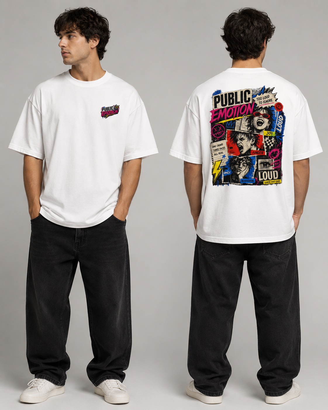 T-shirt PUBLIC EMOTION