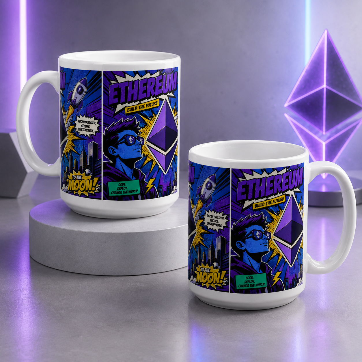 Mug « Ethereum – Build the Future »