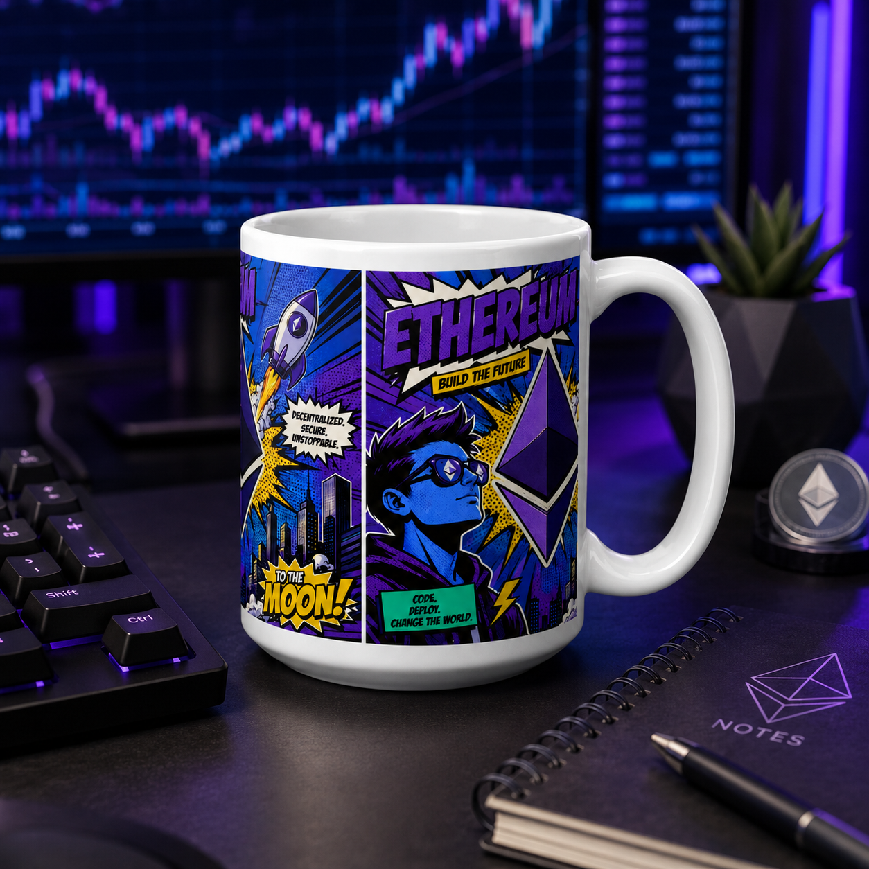 Mug « Ethereum – Build the Future »