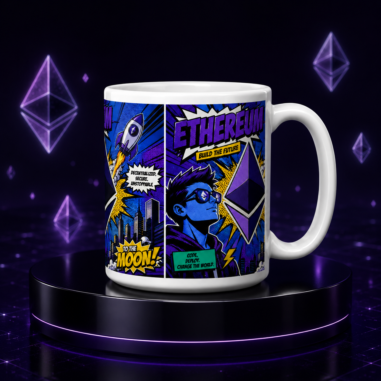 Mug « Ethereum – Build the Future »