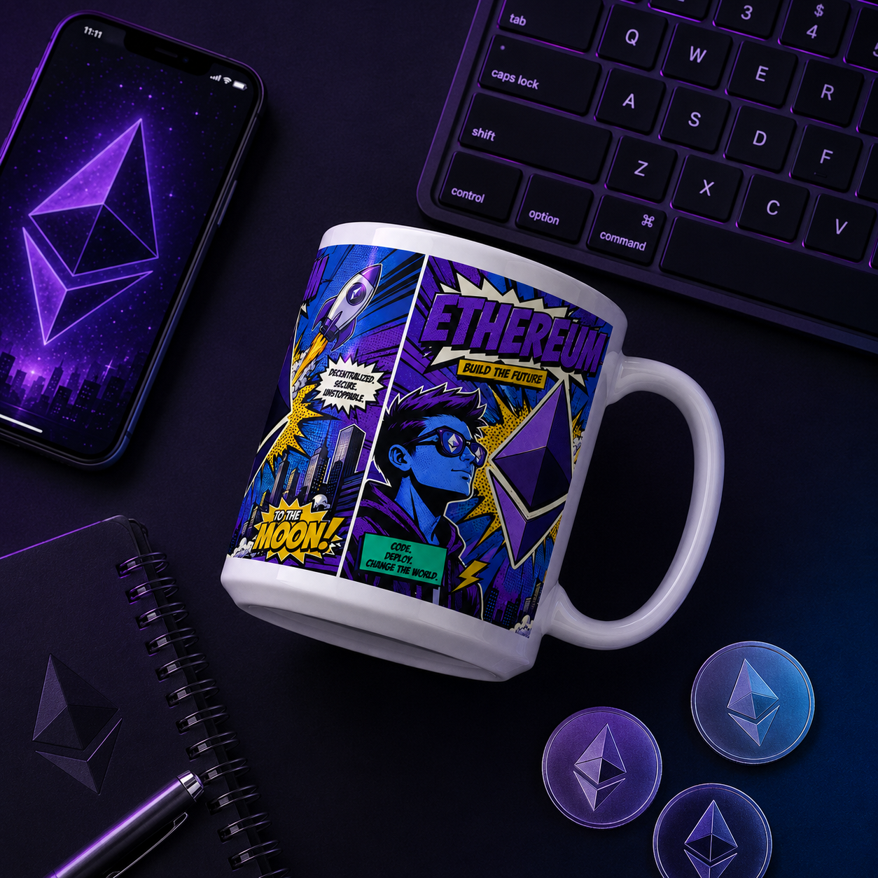 Mug « Ethereum – Build the Future »