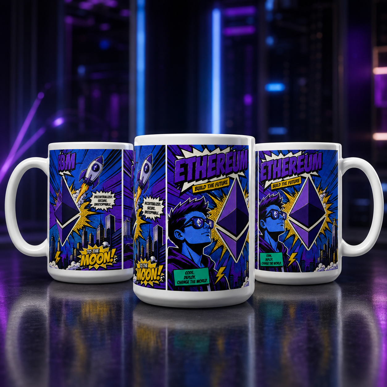 Mug « Ethereum – Build the Future »