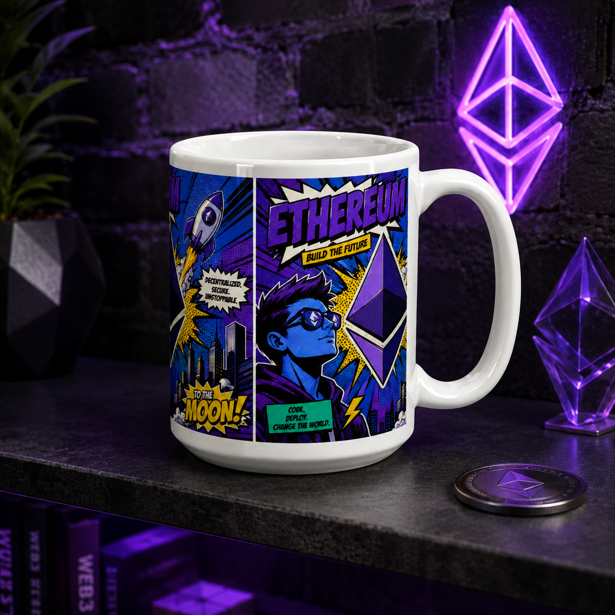 Mug « Ethereum – Build the Future »