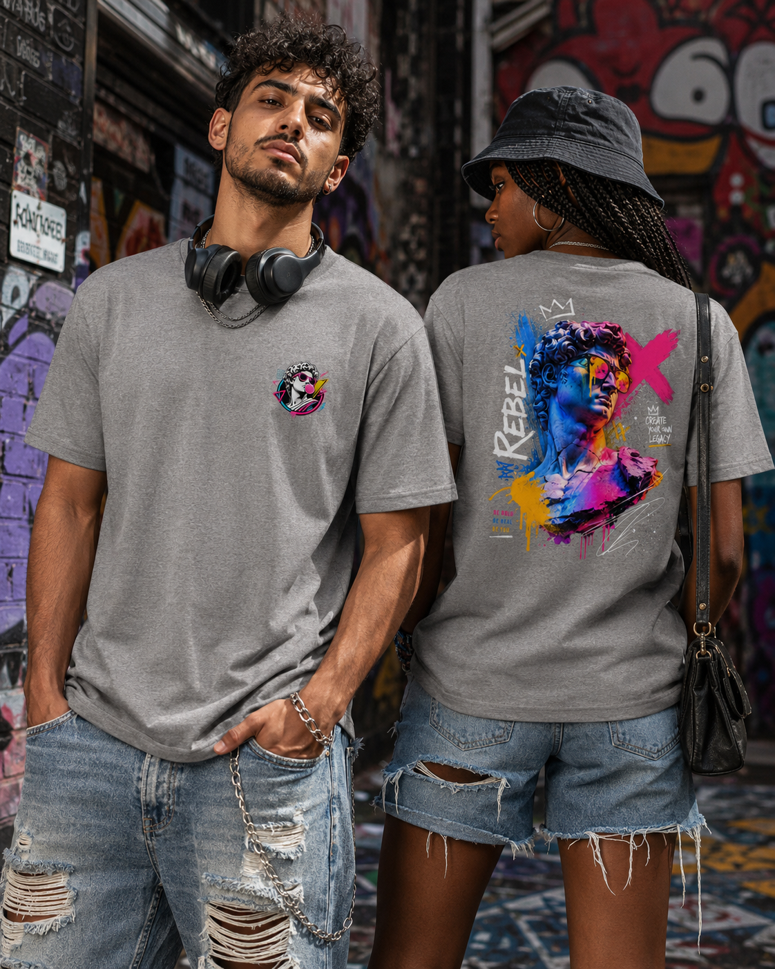 T-shirt Rebel Legacy – Style urbain & artistique
