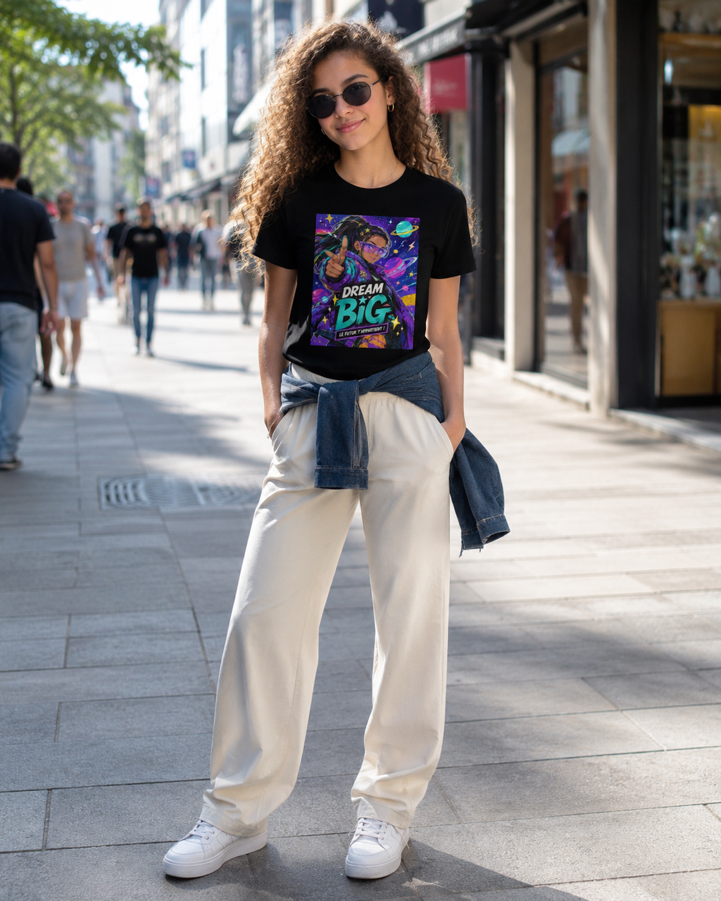 T-shirt enfant « Dream Big – Le futur t’appartient »
