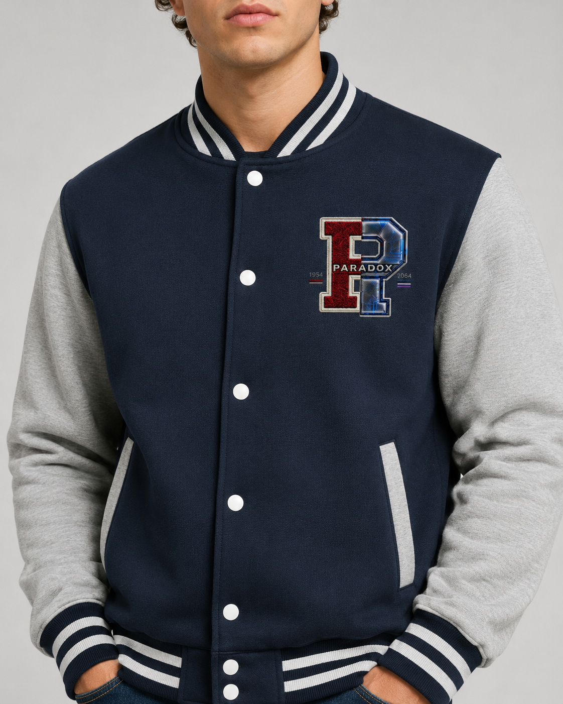 Veste Letterman Paradox – L’Héritage du Futur