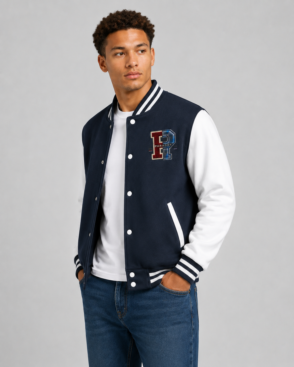 Veste Letterman Paradox – L’Héritage du Futur