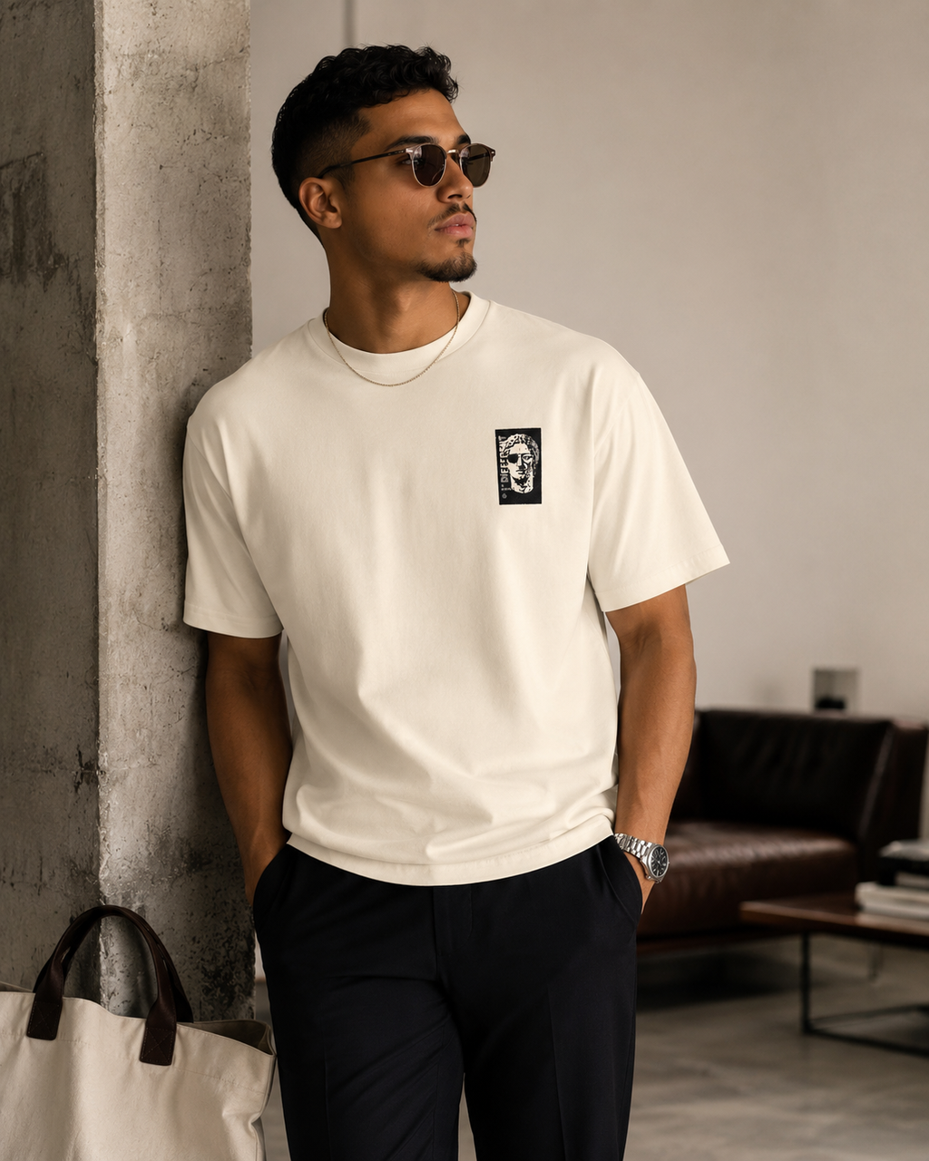 T-shirt Portrait  Collection Homme