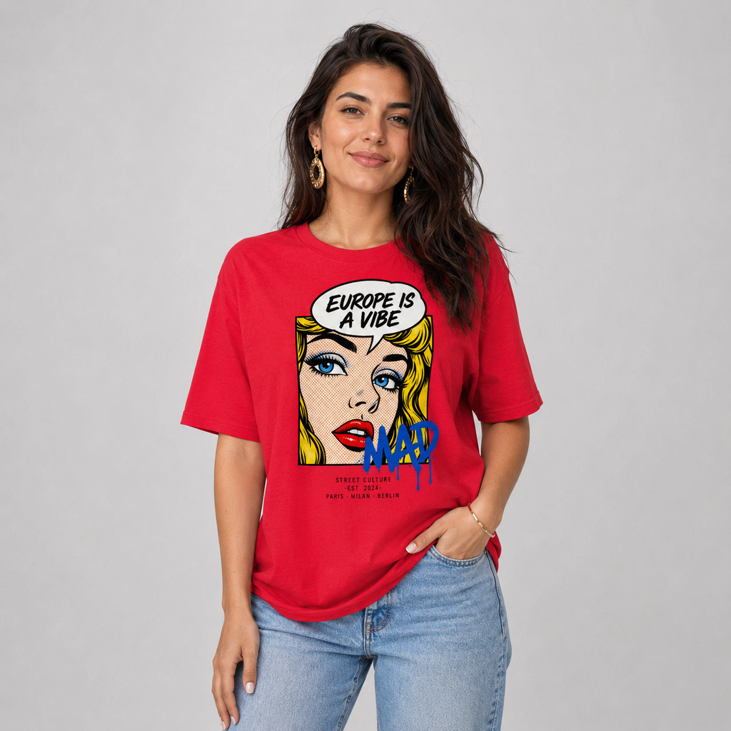 T-shirt Europe Is A Vibe