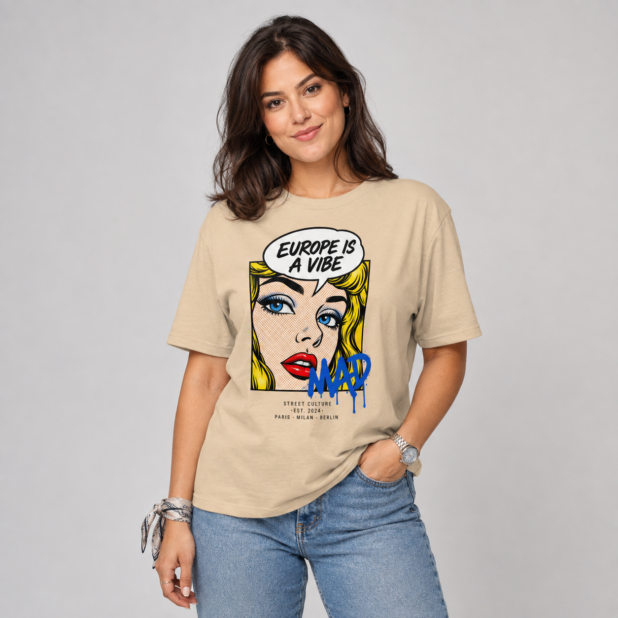 T-shirt Europe Is A Vibe