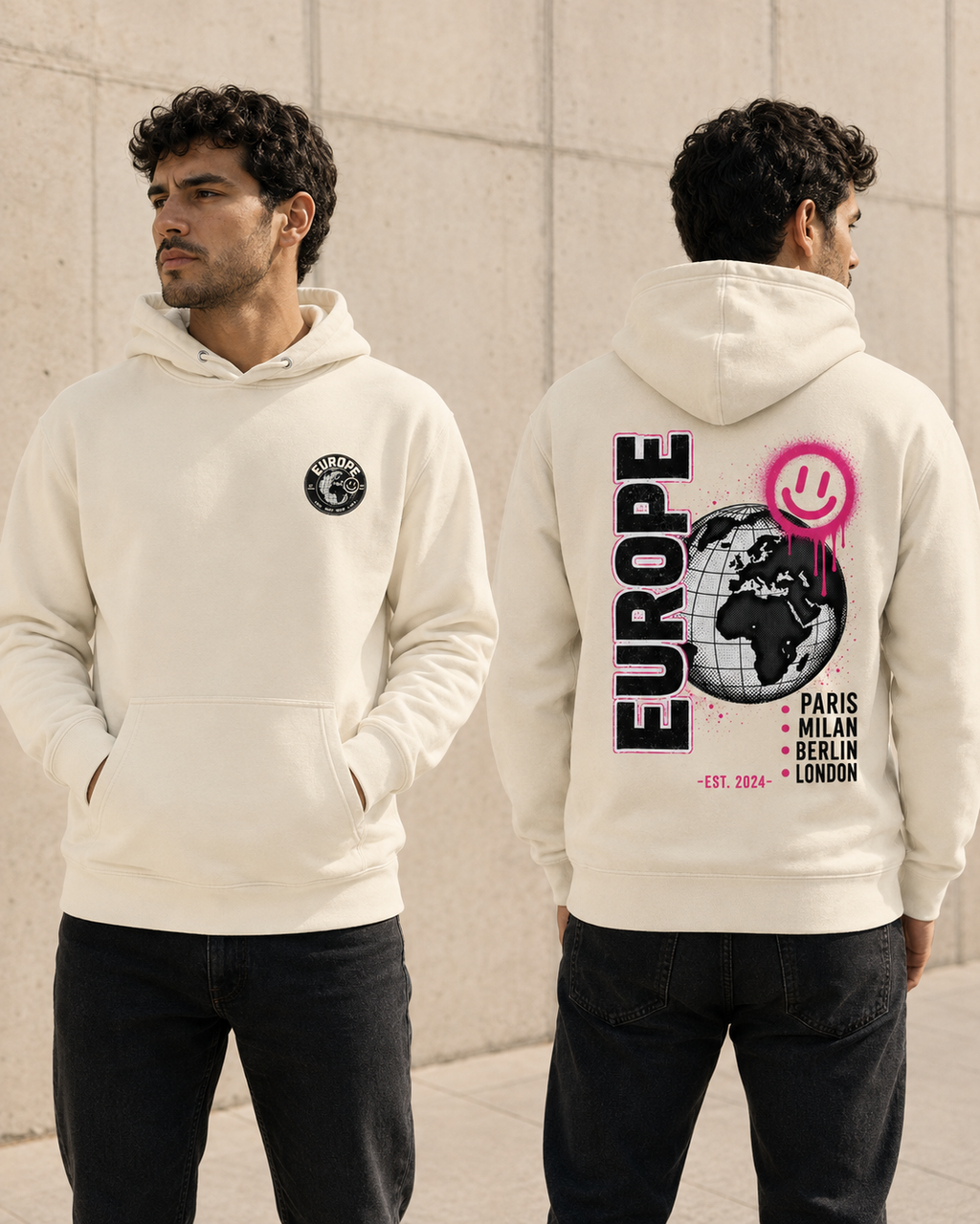 Sweat à Capuche EUROPE impose ta vision