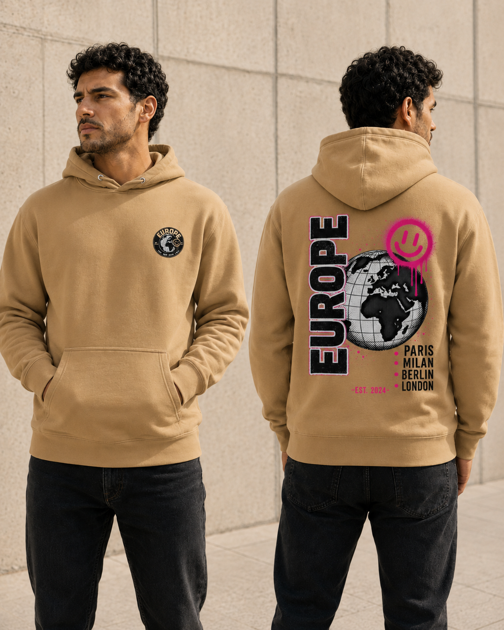 Sweat à Capuche EUROPE impose ta vision