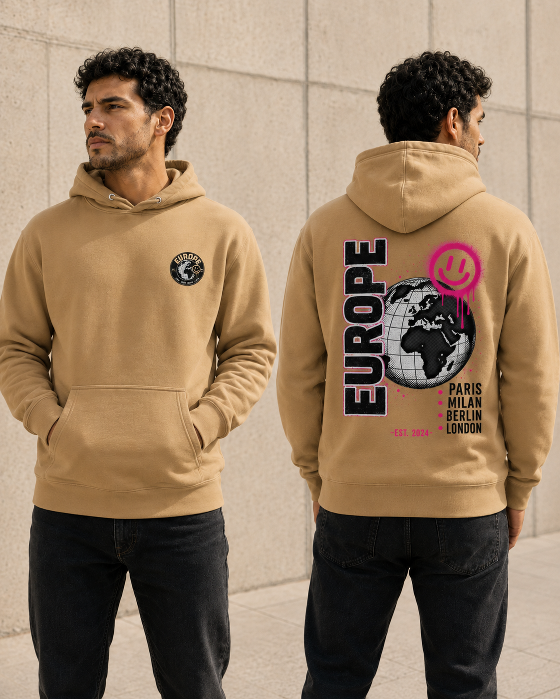 Sweat à Capuche EUROPE impose ta vision