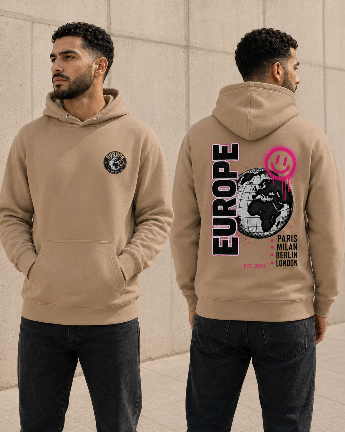 Sweat à Capuche EUROPE impose ta vision