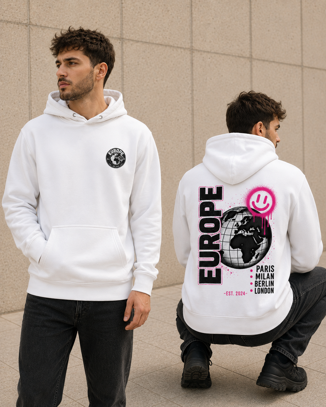 Sweat à Capuche EUROPE impose ta vision