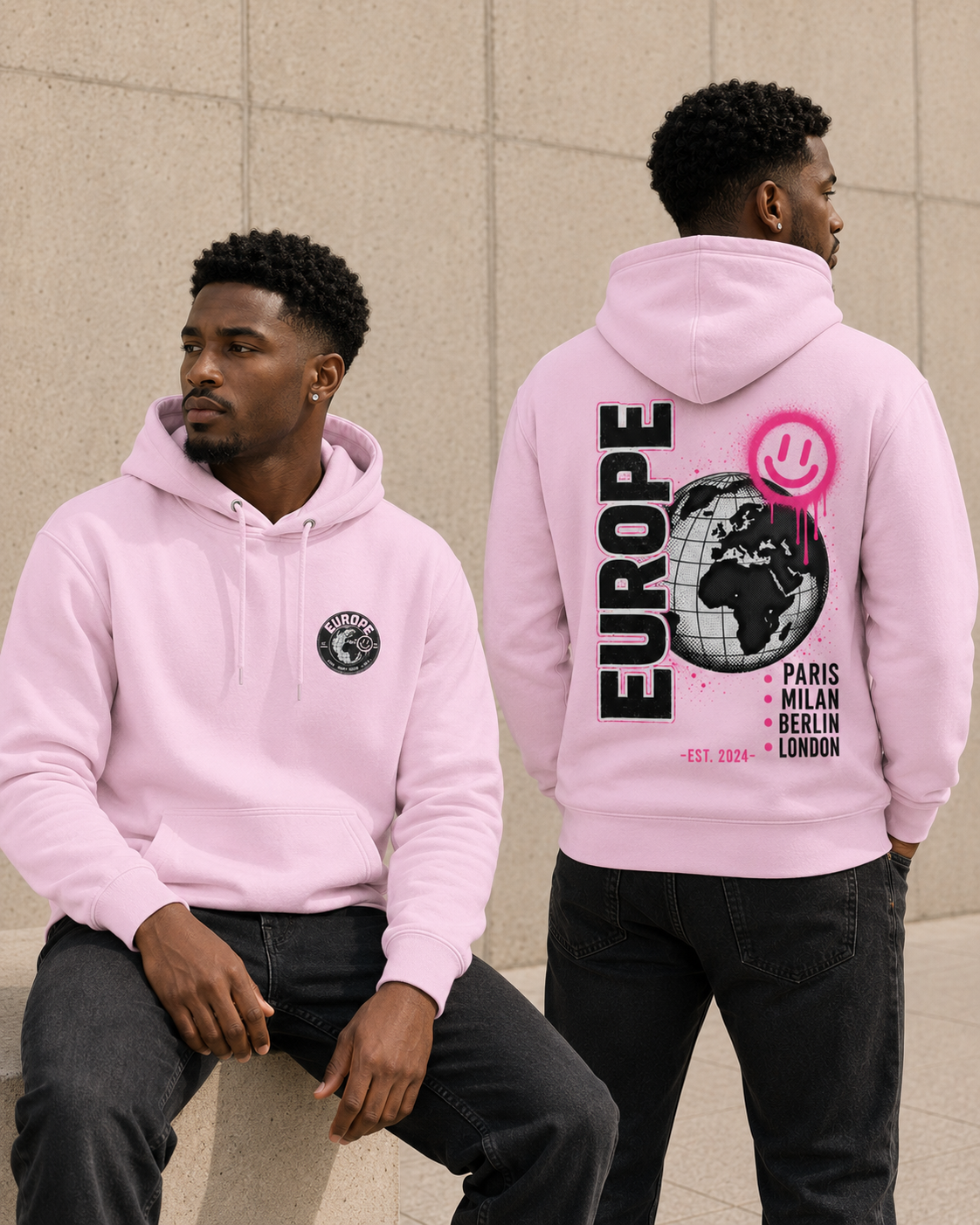 Sweat à Capuche EUROPE impose ta vision