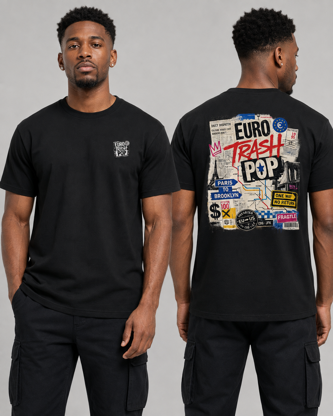 T-shirt Euro Trash Pop