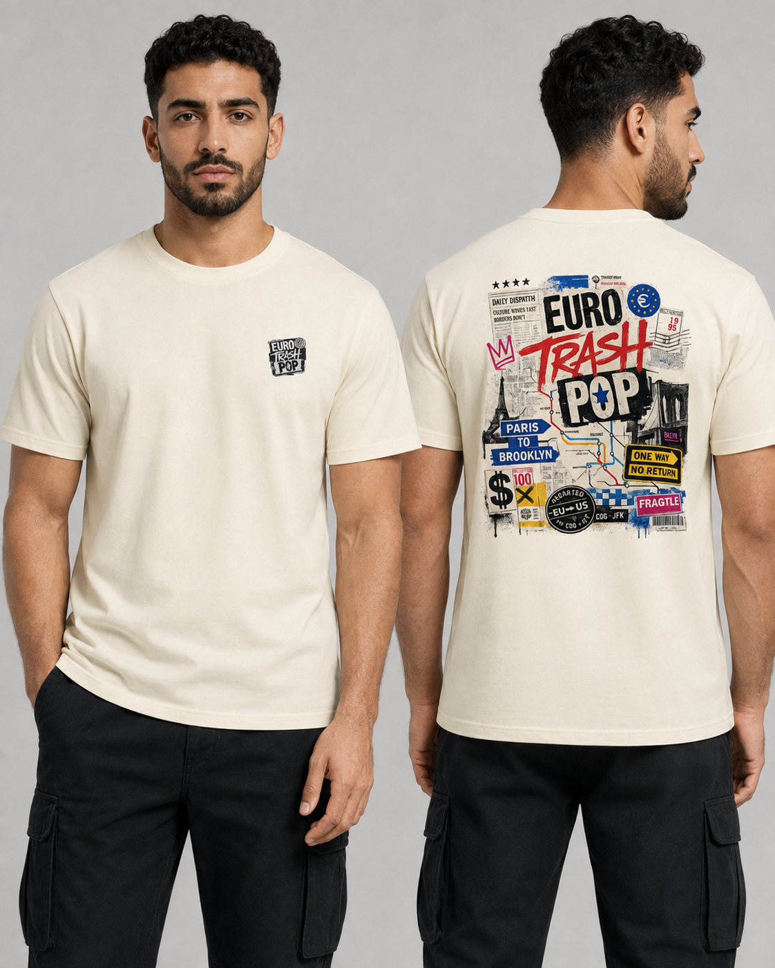 T-shirt Euro Trash Pop