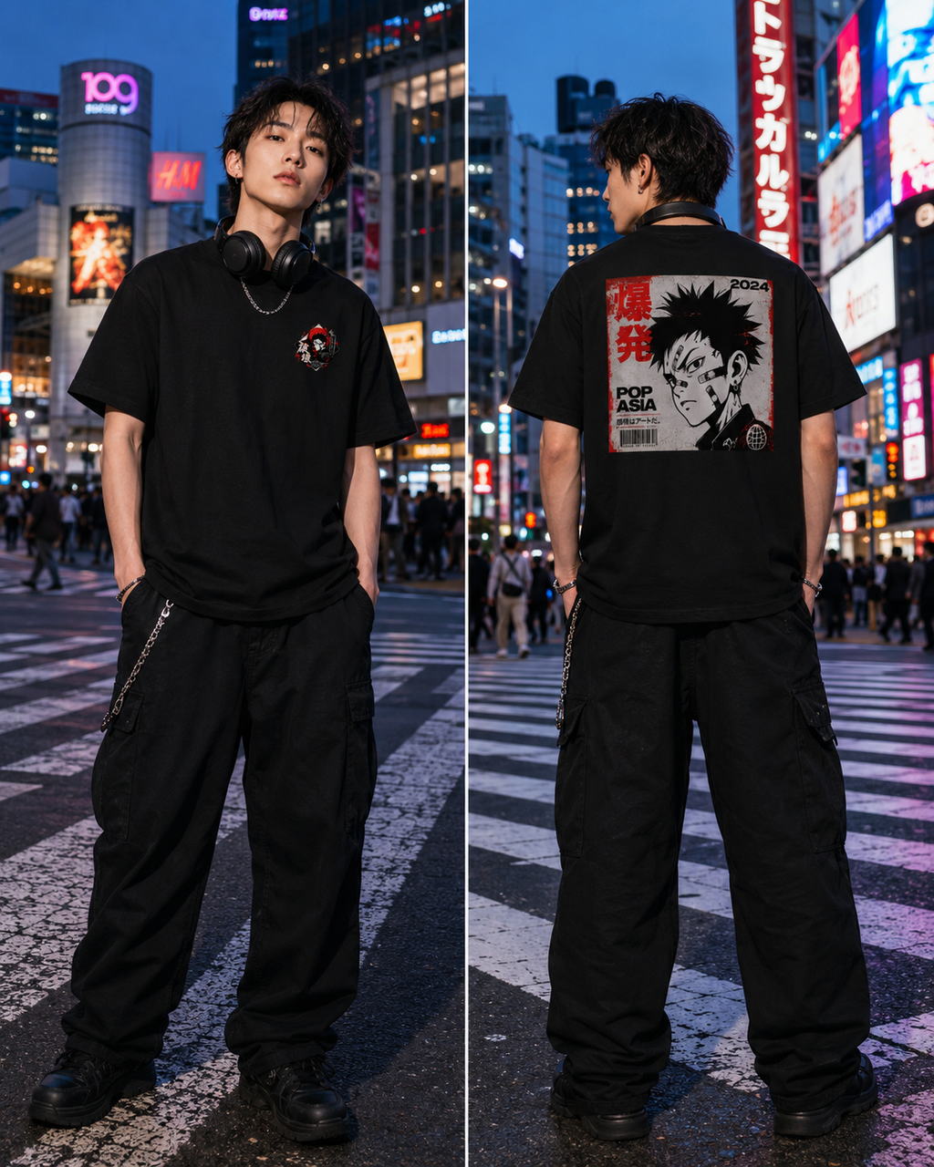 T-shirt Streetwear Pop Asia – Affirme ton univers et impose le