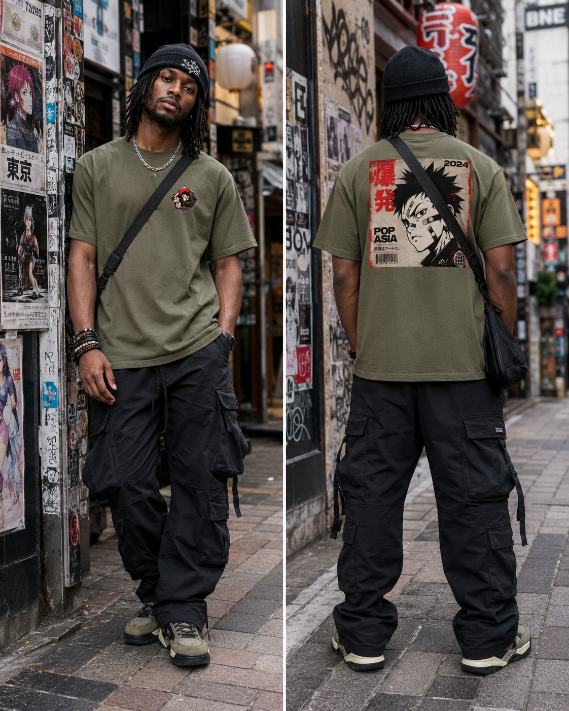 T-shirt Streetwear Pop Asia – Affirme ton univers et impose le