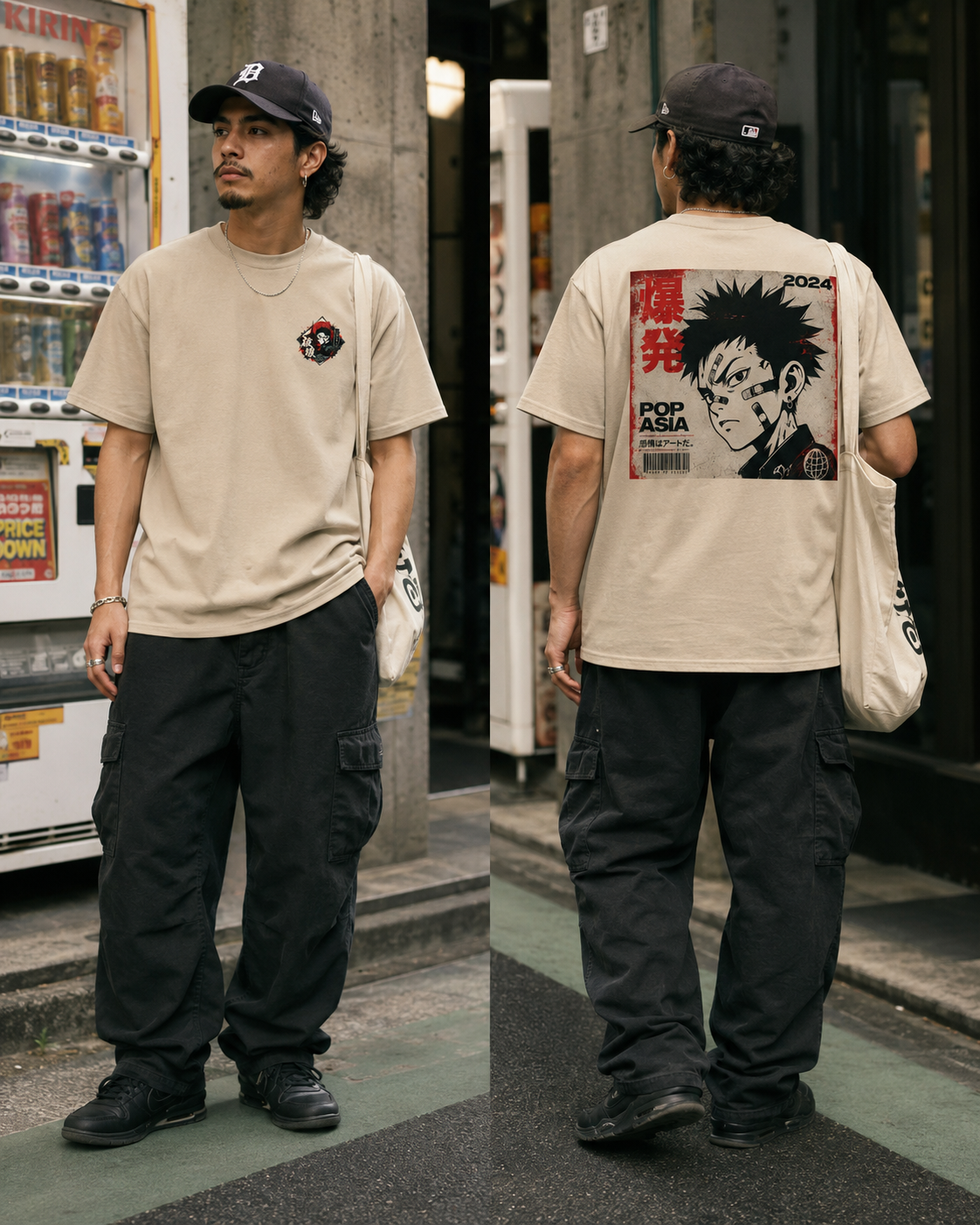 T-shirt Streetwear Pop Asia – Affirme ton univers et impose le