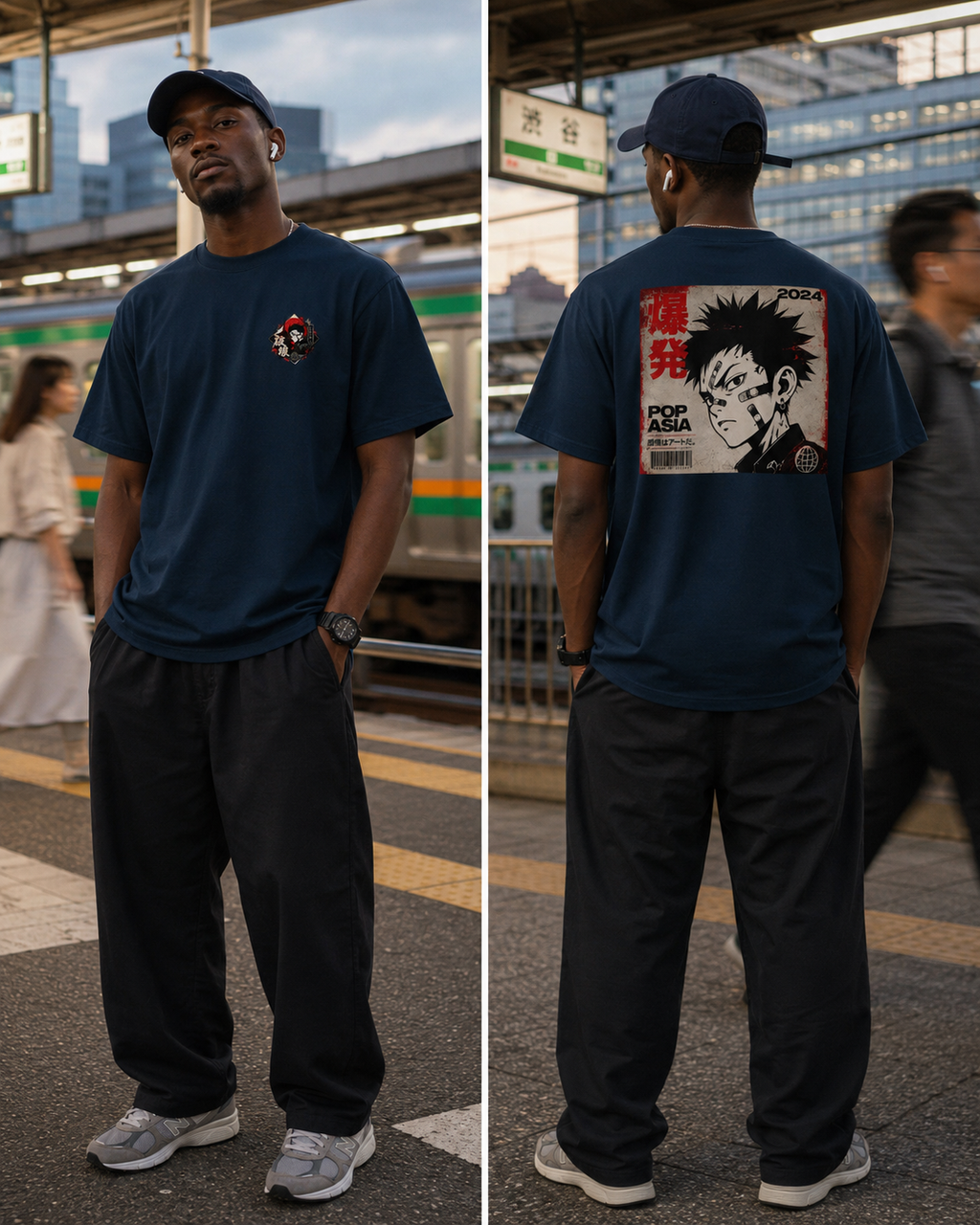 T-shirt Streetwear Pop Asia – Affirme ton univers et impose le