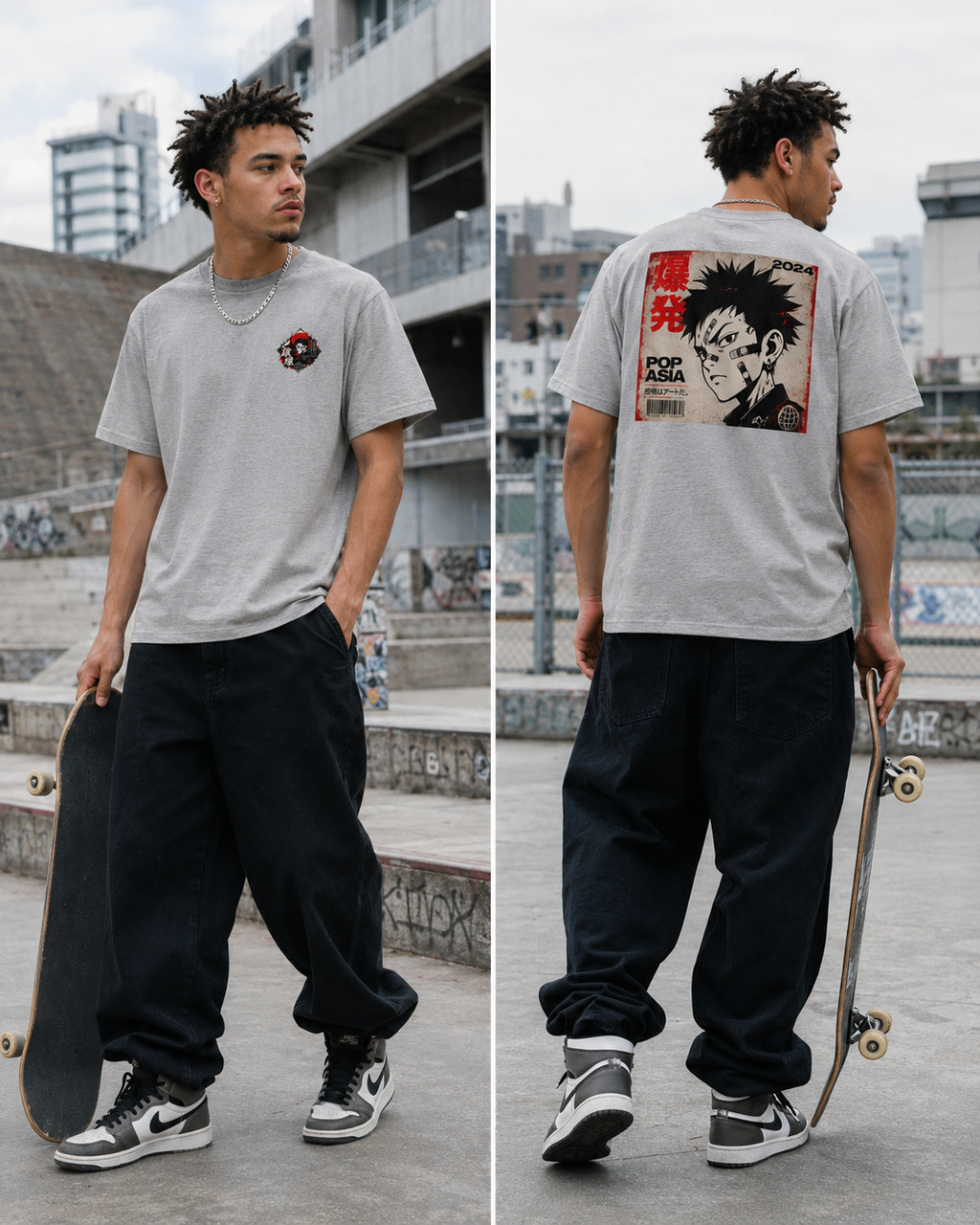 T-shirt Streetwear Pop Asia – Affirme ton univers et impose le