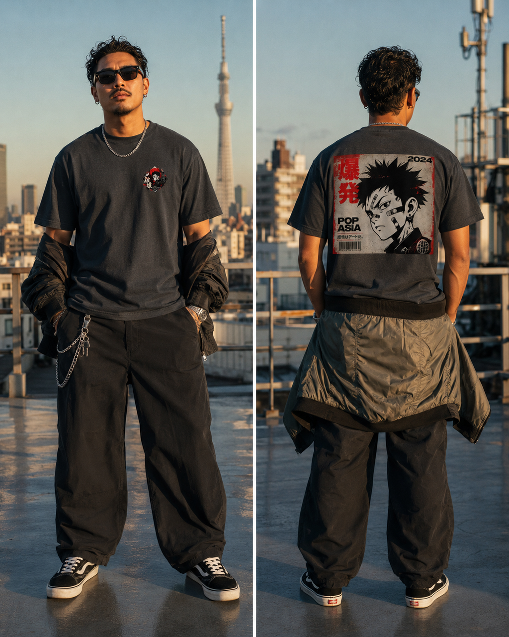 T-shirt Streetwear Pop Asia – Affirme ton univers et impose le