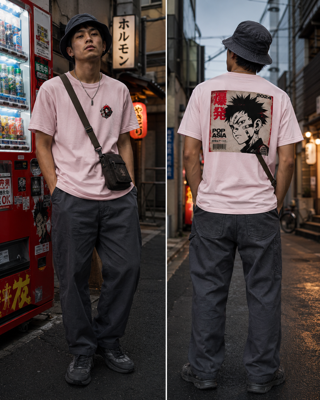 T-shirt Streetwear Pop Asia – Affirme ton univers et impose le
