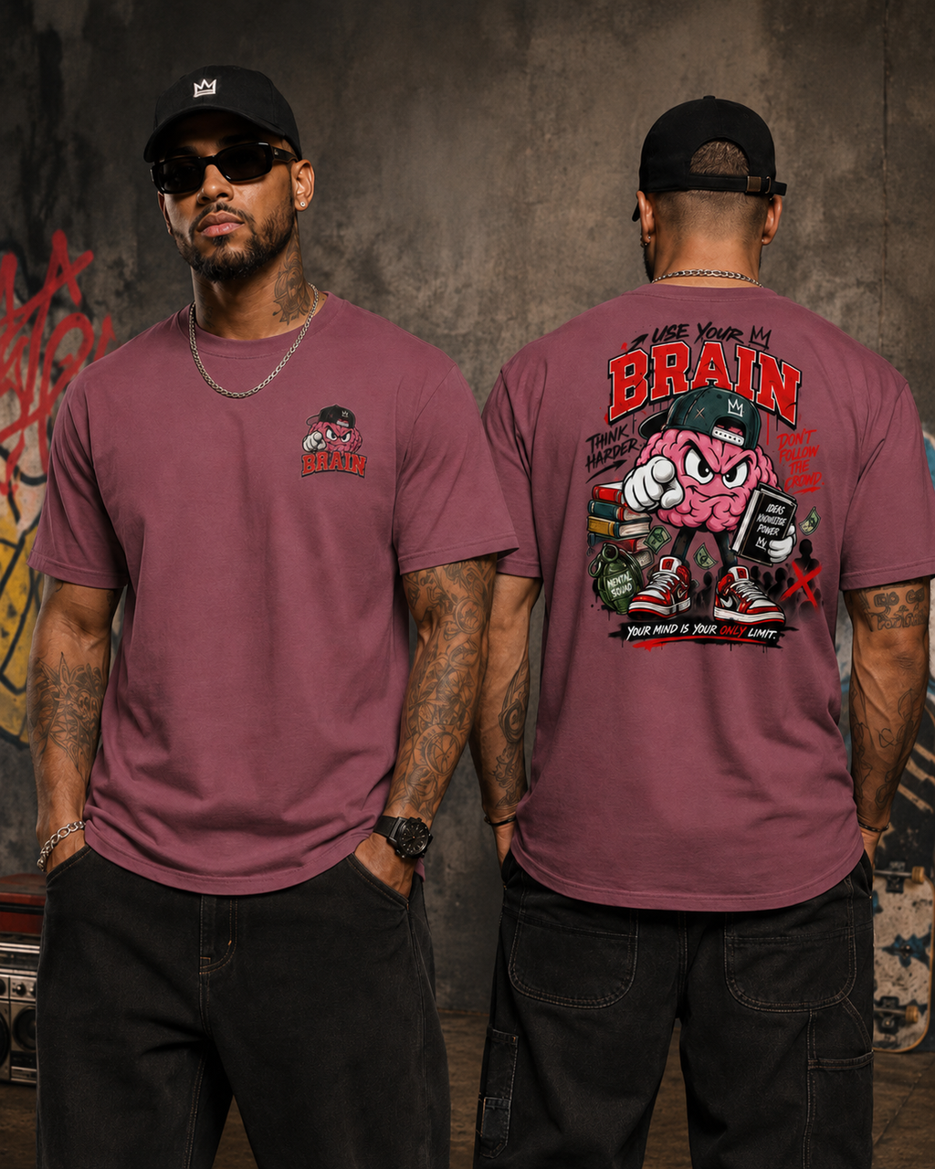 T-shirt USE YOUR BRAIN