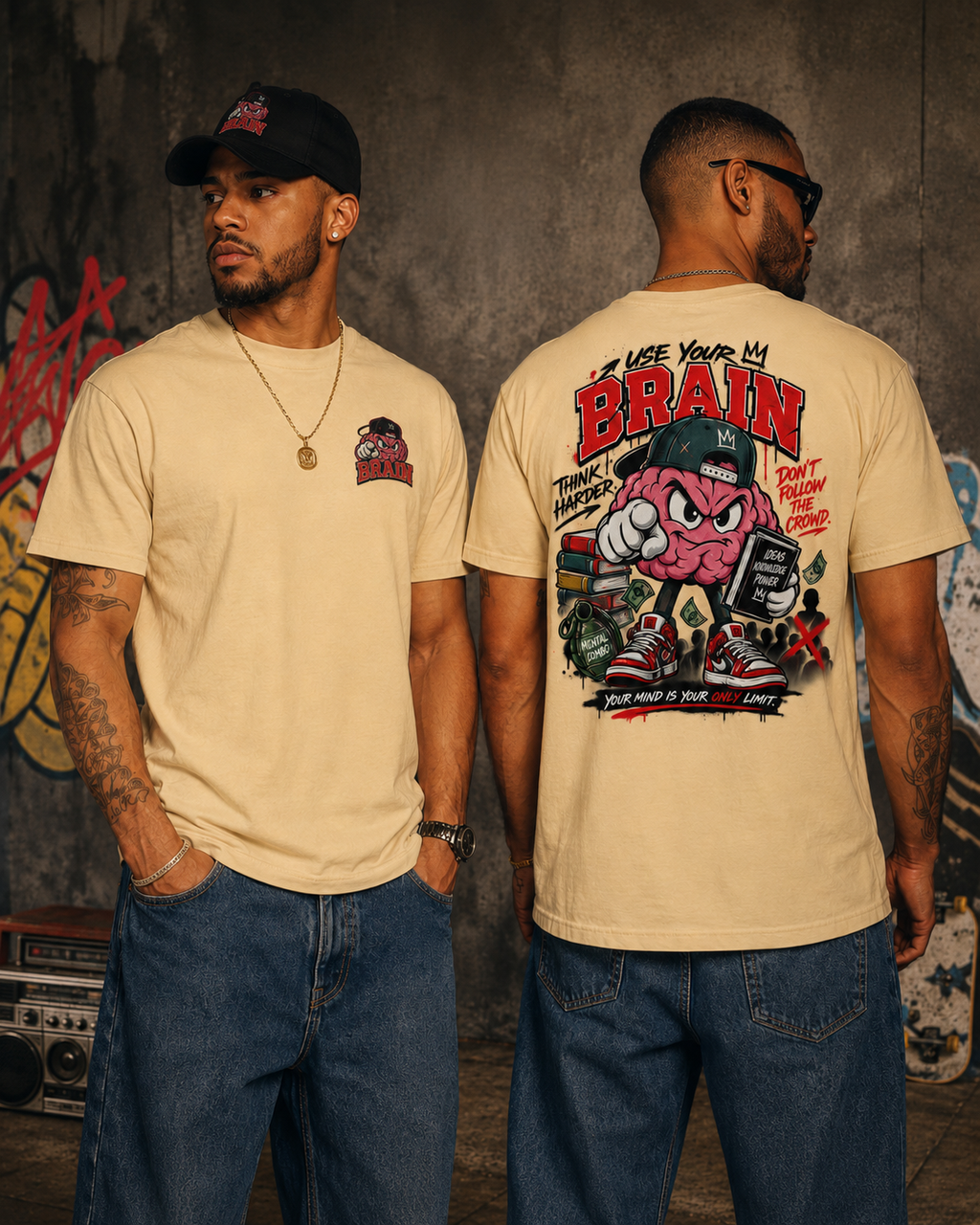 T-shirt USE YOUR BRAIN