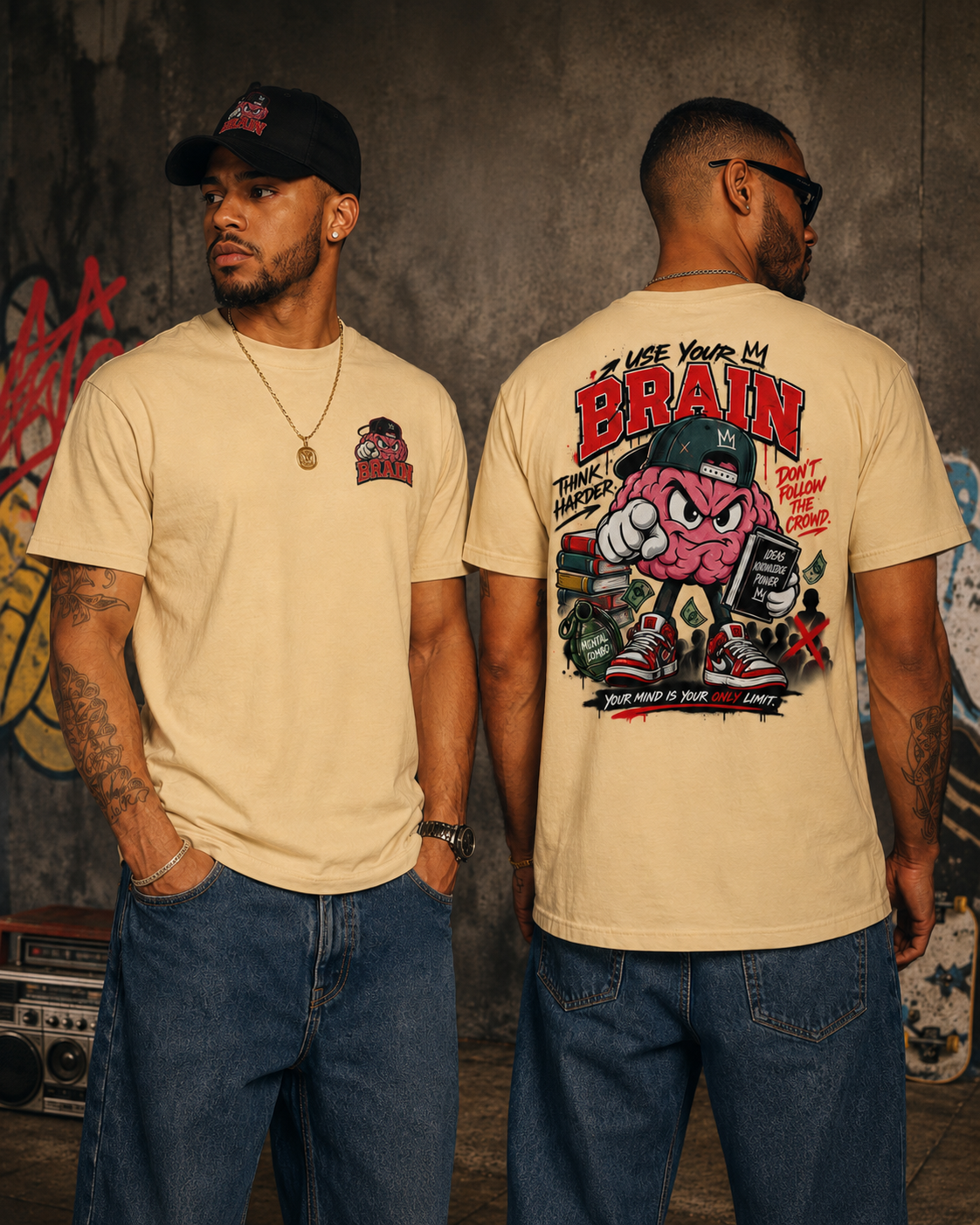 T-shirt USE YOUR BRAIN