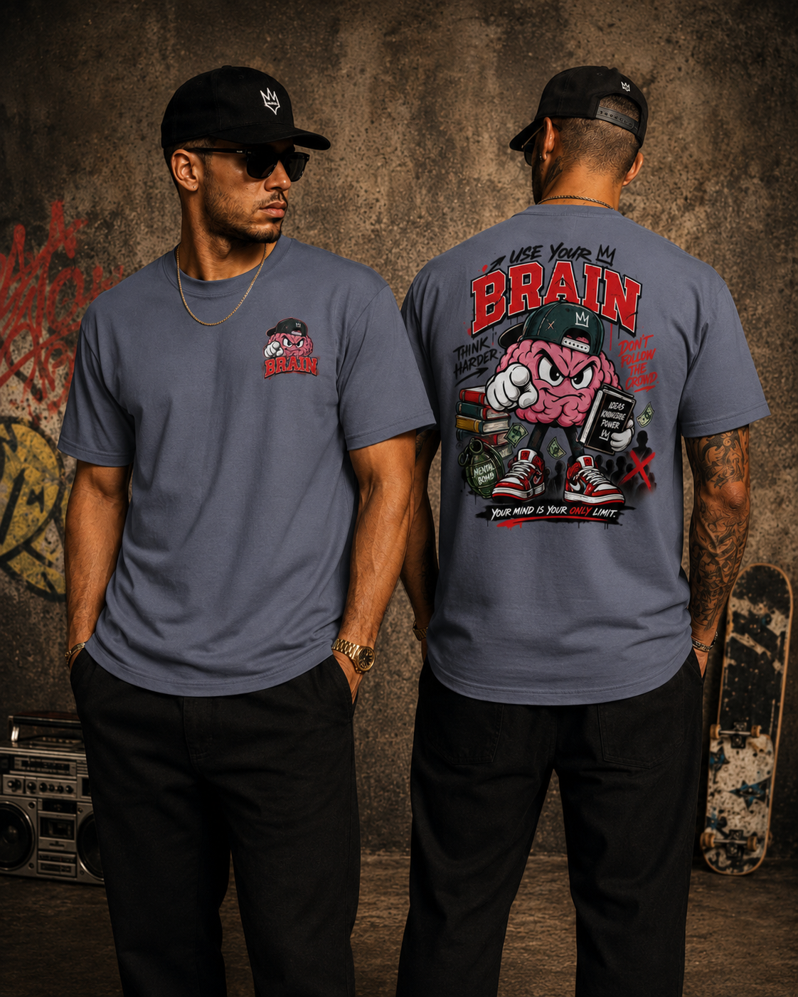T-shirt USE YOUR BRAIN