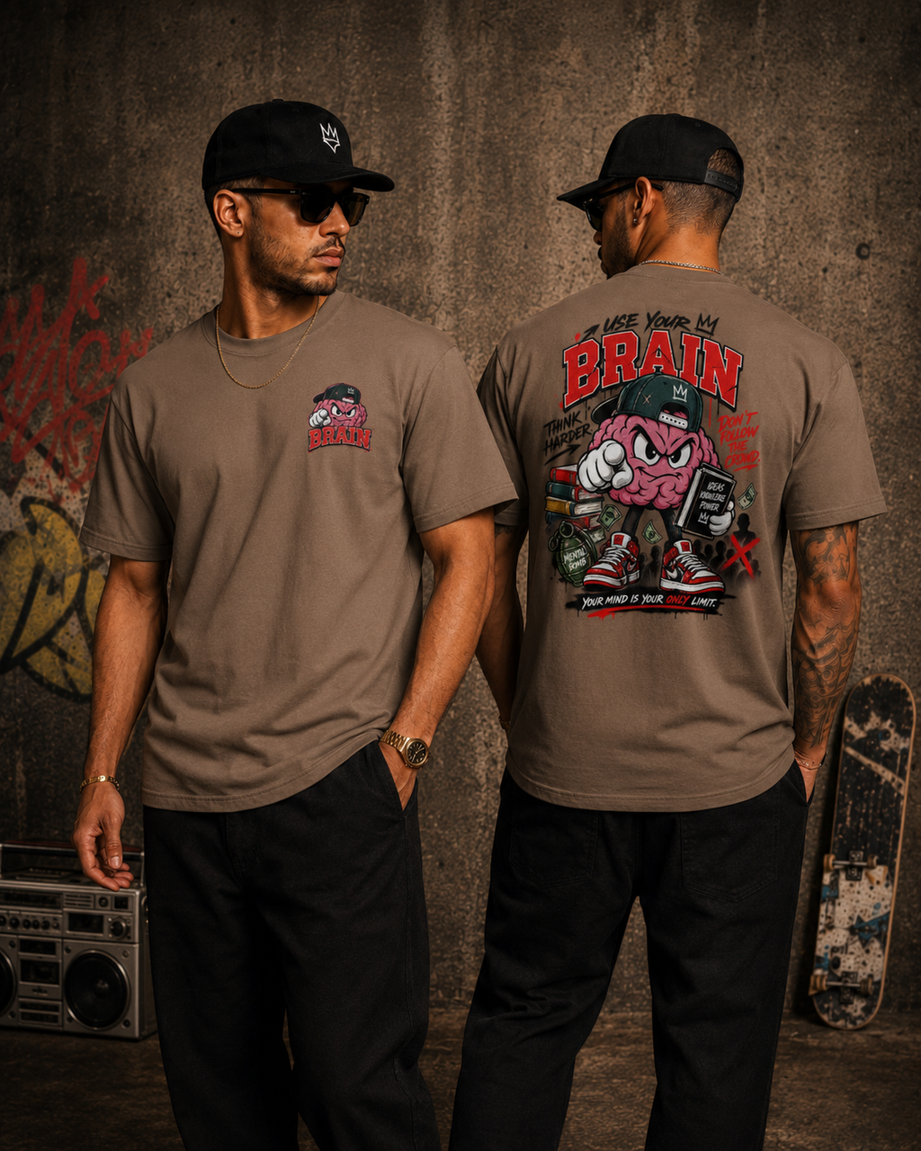 T-shirt USE YOUR BRAIN
