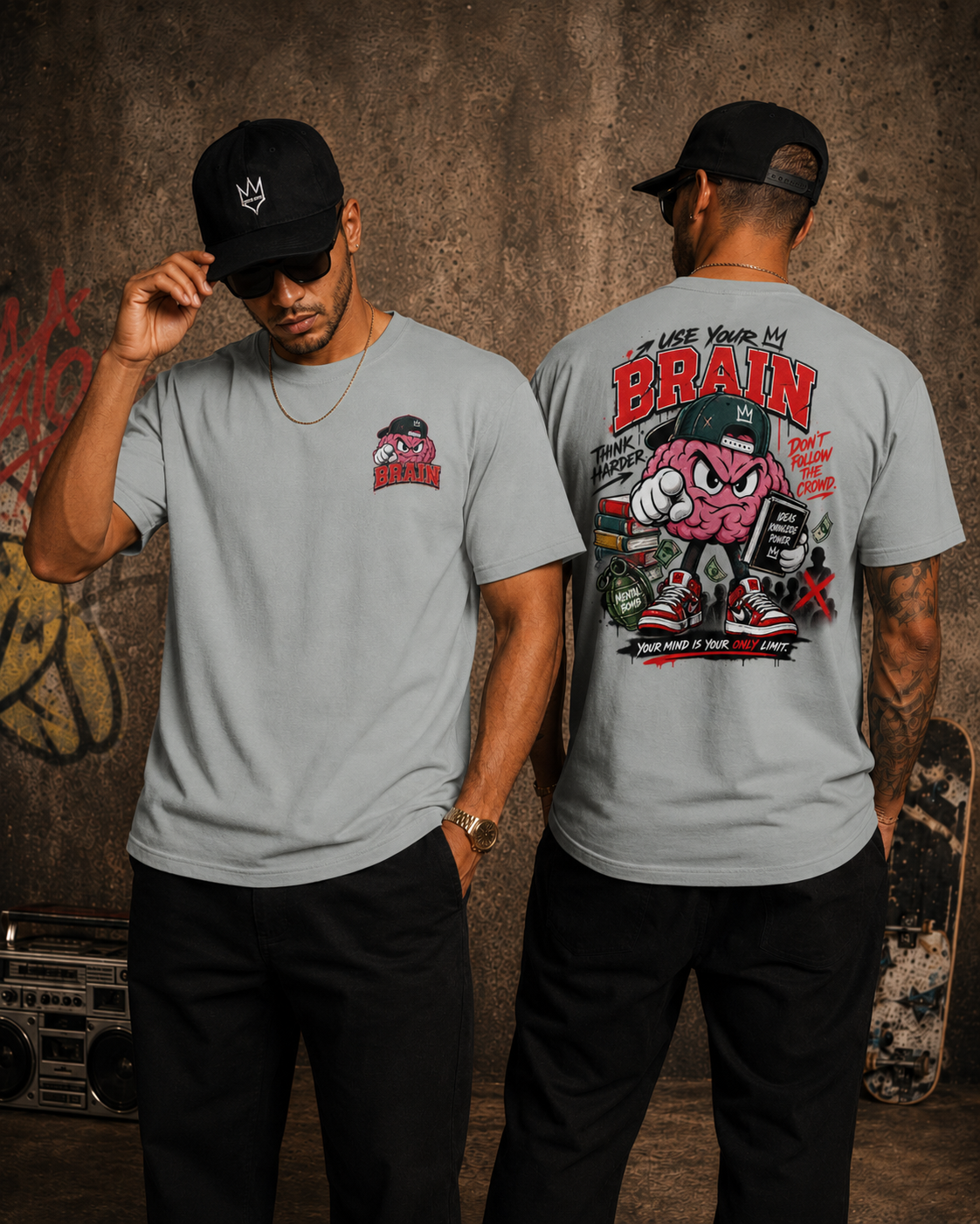 T-shirt USE YOUR BRAIN