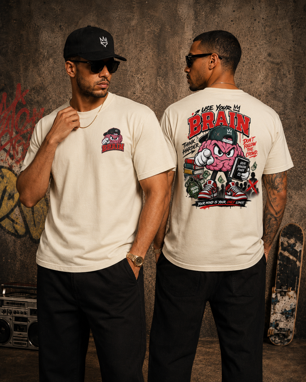 T-shirt USE YOUR BRAIN