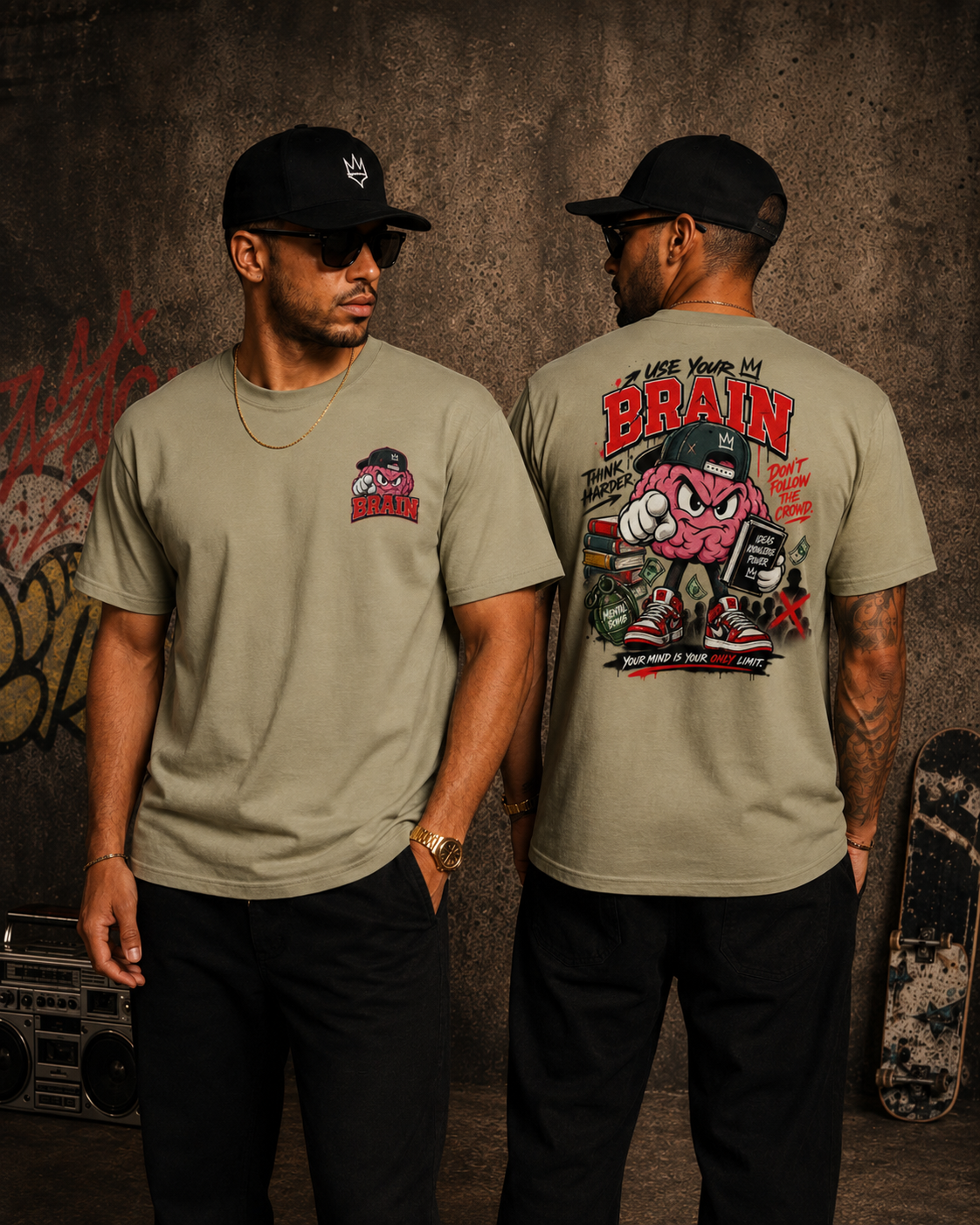 T-shirt USE YOUR BRAIN