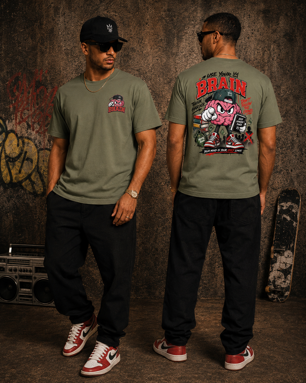 T-shirt USE YOUR BRAIN