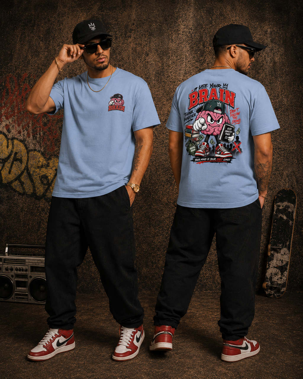 T-shirt USE YOUR BRAIN