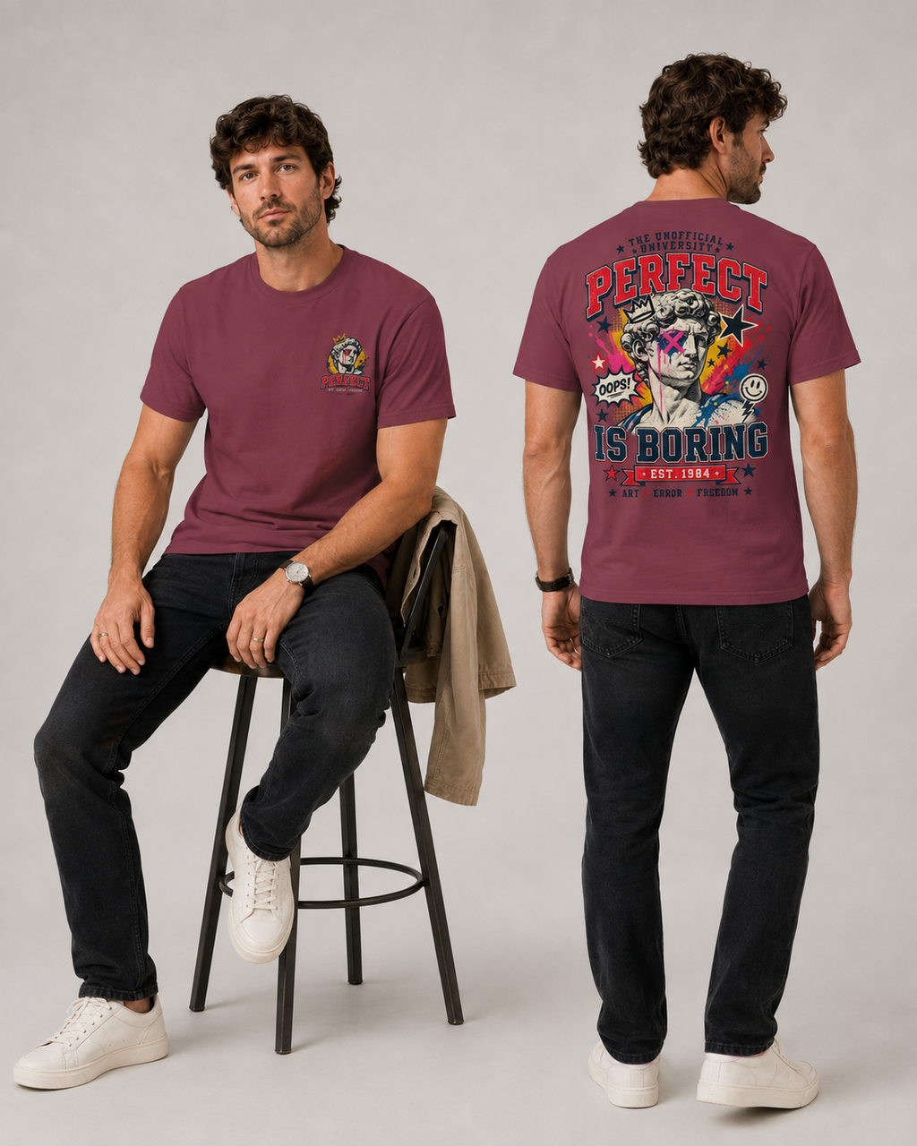 T-shirt Perfect Is Boring